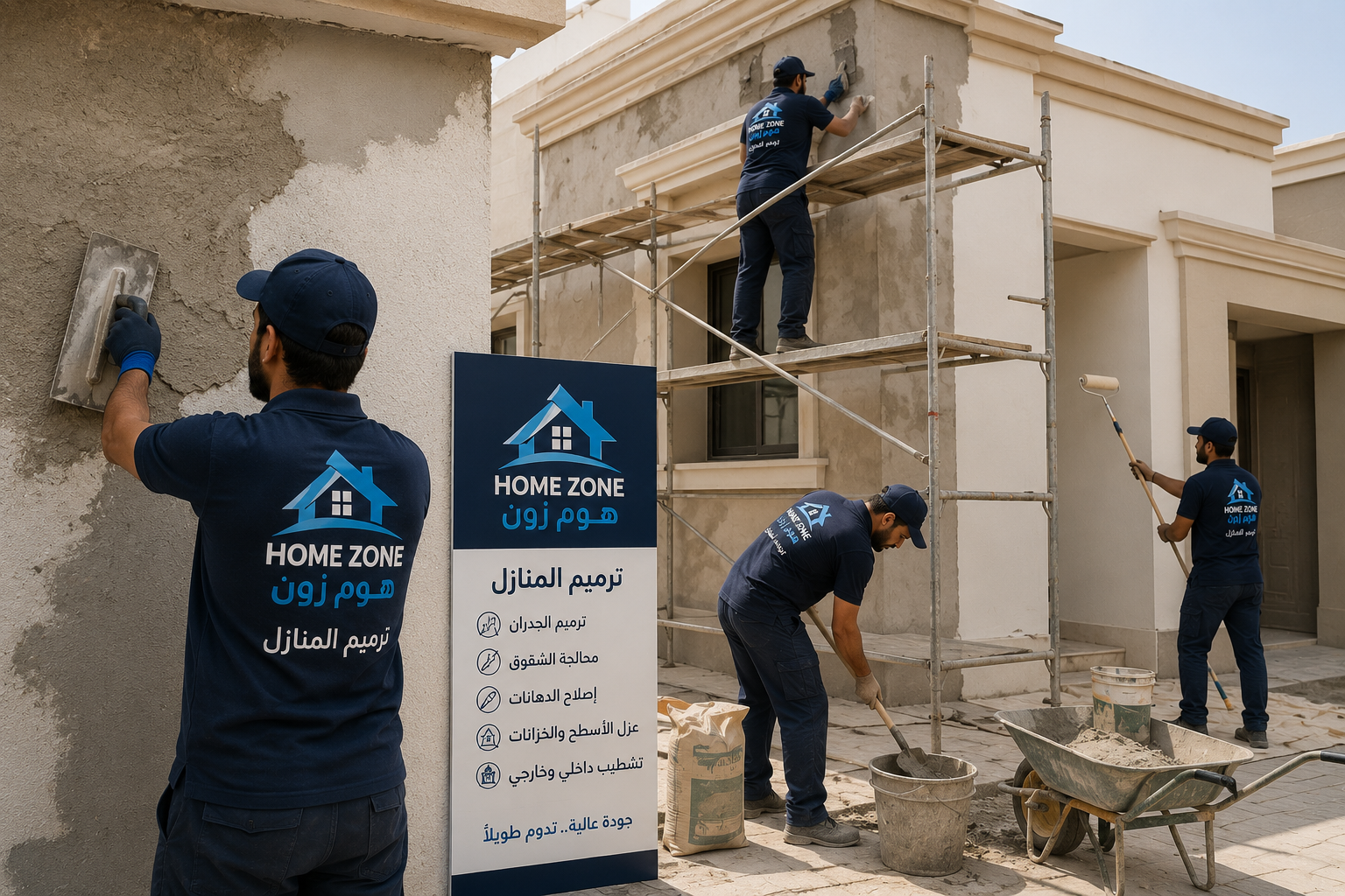 مشروع ترميم منازل - الدمام