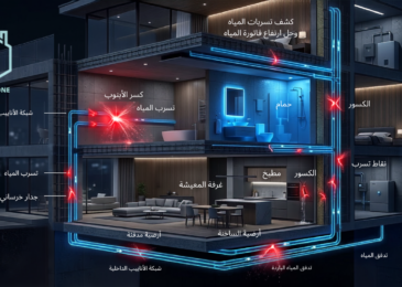كشف تسربات المياه بالظهران . هوم زون